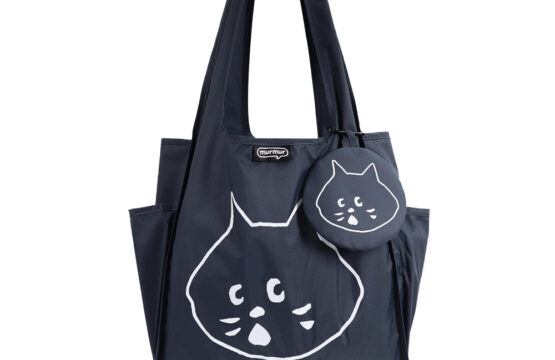 murmur A4購物袋｜ NYA- 灰藍