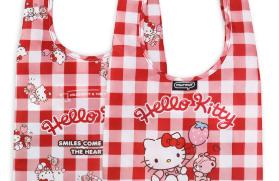 murmur 便當包｜Hello kitty 紅白格紋