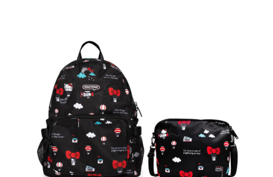 murmur 折疊後背包(小)｜hello kitty 熱氣球