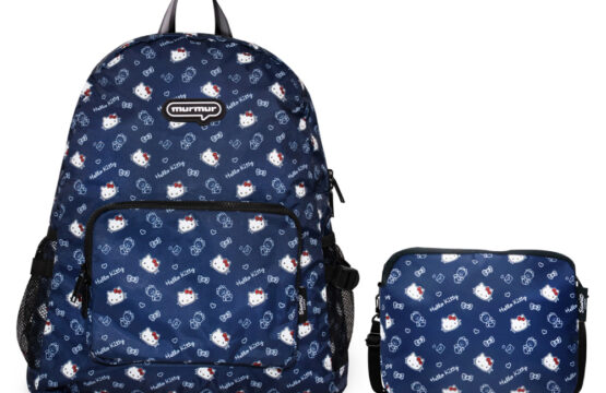 murmur 折疊後背包(大)｜hello kitty x Tiny chum 泰迪熊