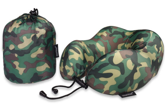 murmur 山丘頸枕｜迷彩綠(附收納袋)【絕版，售完不補】