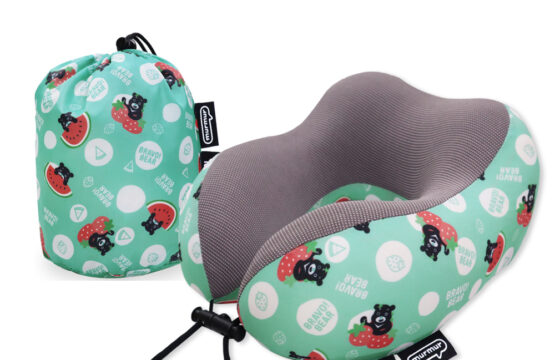 murmur 山丘頸枕｜熊讚 水果(附收納袋)