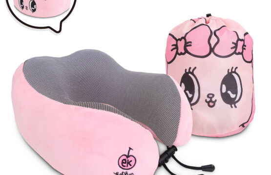 murmur 絨毛電繡頸枕｜艾絲樂小兔 Esther Bunny【絕版，售完不補】