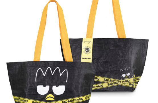 murmur 編織購物袋（小）｜酷企鵝（黑)