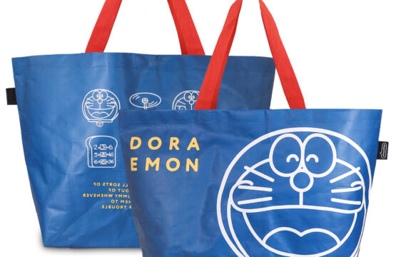 murmur 編織購物袋（中）｜哆啦A夢（大頭表情）