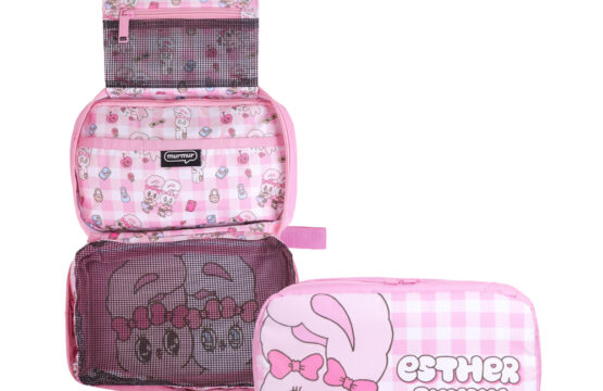 murmur 三摺盥洗包｜艾絲樂小兔 Esther Bunny（與好友）