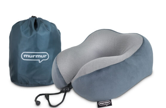 murmur 山丘頸枕｜絨毛-莫蘭迪灰(附收納袋)【絕版，售完不補】