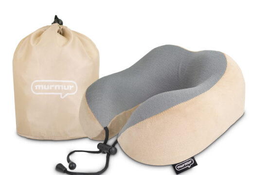 murmur 山丘頸枕｜奶茶棕(附收納袋)