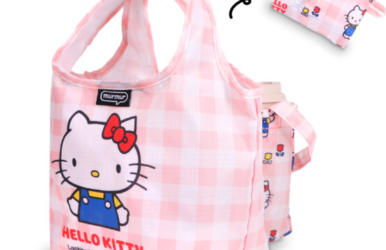 murmur 餐餐袋｜hello kitty – 粉白格