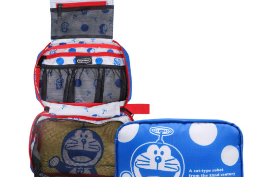 murmur 三摺盥洗包｜哆啦A夢（圓點）