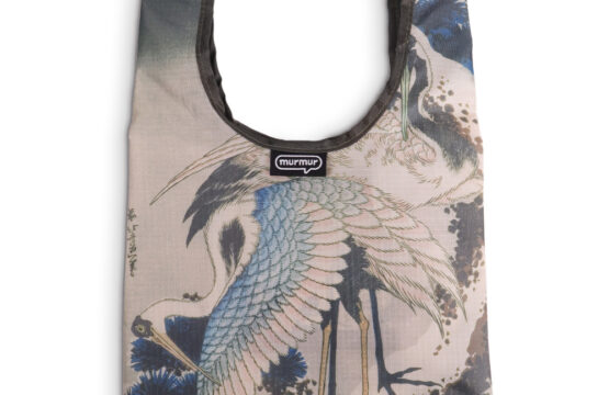murmur 便當包｜博物館（葛飾北齋-雪松與鶴）