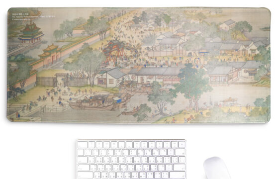 murmur 長型滑鼠墊｜博物館（清院本清明上河帖）