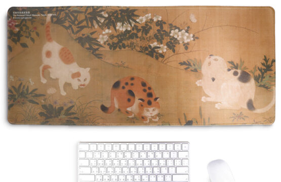 murmur 長型滑鼠墊｜博物館（宋徽宗真蹟耄耋圖）