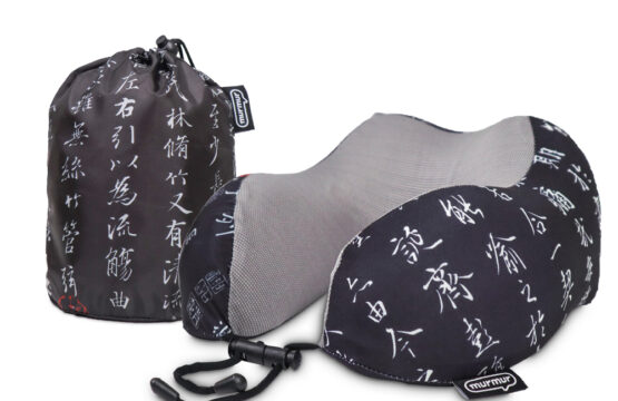 murmur 山丘頸枕｜博物館（蘭亭八柱帖 （艮））(附收納袋)