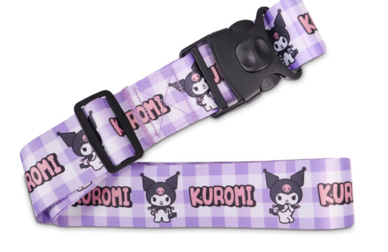 murmur 行李束帶｜酷洛米 格紋紫