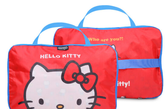 murmur 衣物袋｜hello kitty（經典紅）