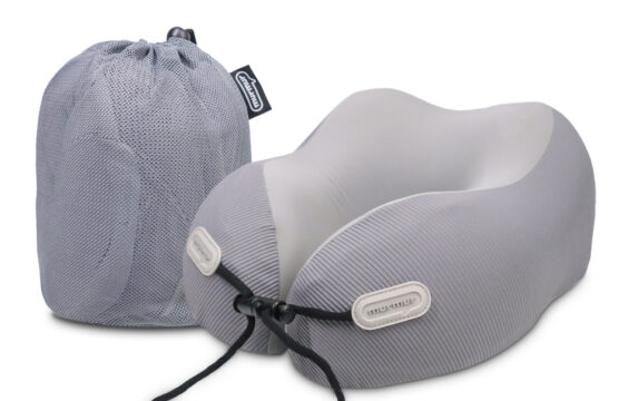 murmur 山丘頸枕｜摺景灰(附收納袋)