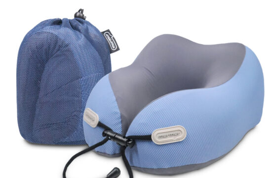 murmur 山丘頸枕｜摺景藍(附收納袋)