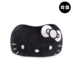 murmur 山丘頸枕(絨毛電繡)｜hello kitty（黑白格）｜附收納袋、吊飾：圖片 6