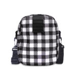 murmur 輕量旅行mini包｜hello kitty （黑白格）｜附吊飾：圖片 7