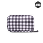 murmur 三摺盥洗包｜hello kitty（黑白格）｜附吊飾：圖片 6