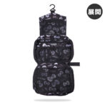 murmur 三摺盥洗包(電繡)｜hello kitty（低調黑）｜附吊飾：圖片 8