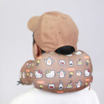 murmur 山丘頸枕｜hello kitty（與Mimmy）｜附收納袋、吊飾：圖片 2