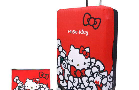 murmur 行李箱套｜hello kitty (蝴蝶結)｜附收納袋